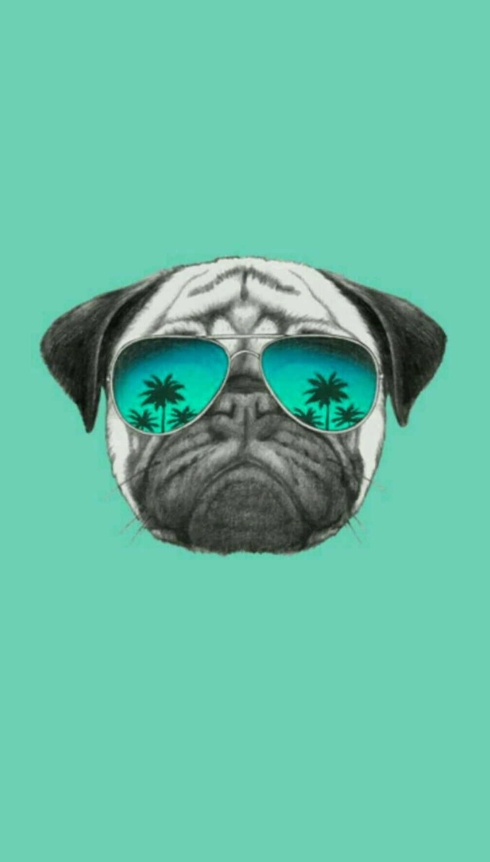 Cool Backgrounds Of Pugs - HD Wallpaper 