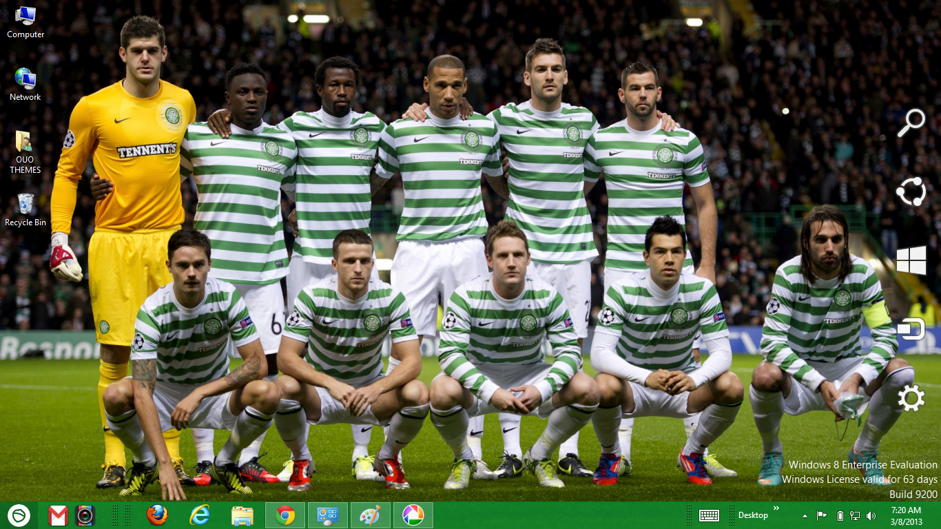 Celtic Team V Barcelona 2012 - HD Wallpaper 