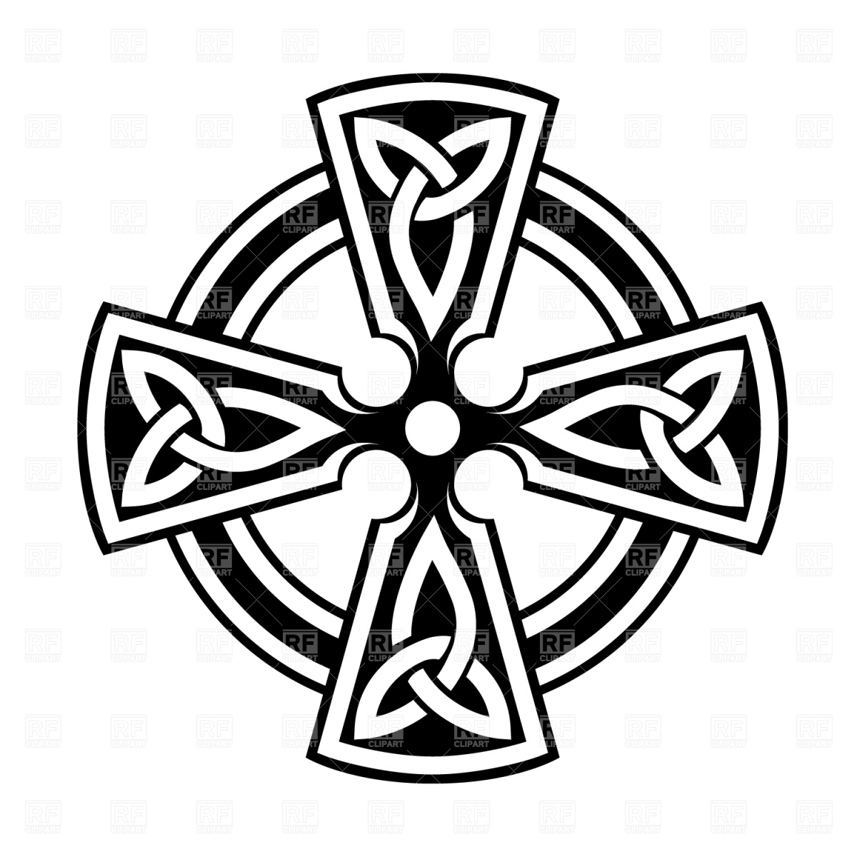 Simple Celtic Cross Clip Art Free Clipart Images - Trinity Knot Celtic Cross - HD Wallpaper 