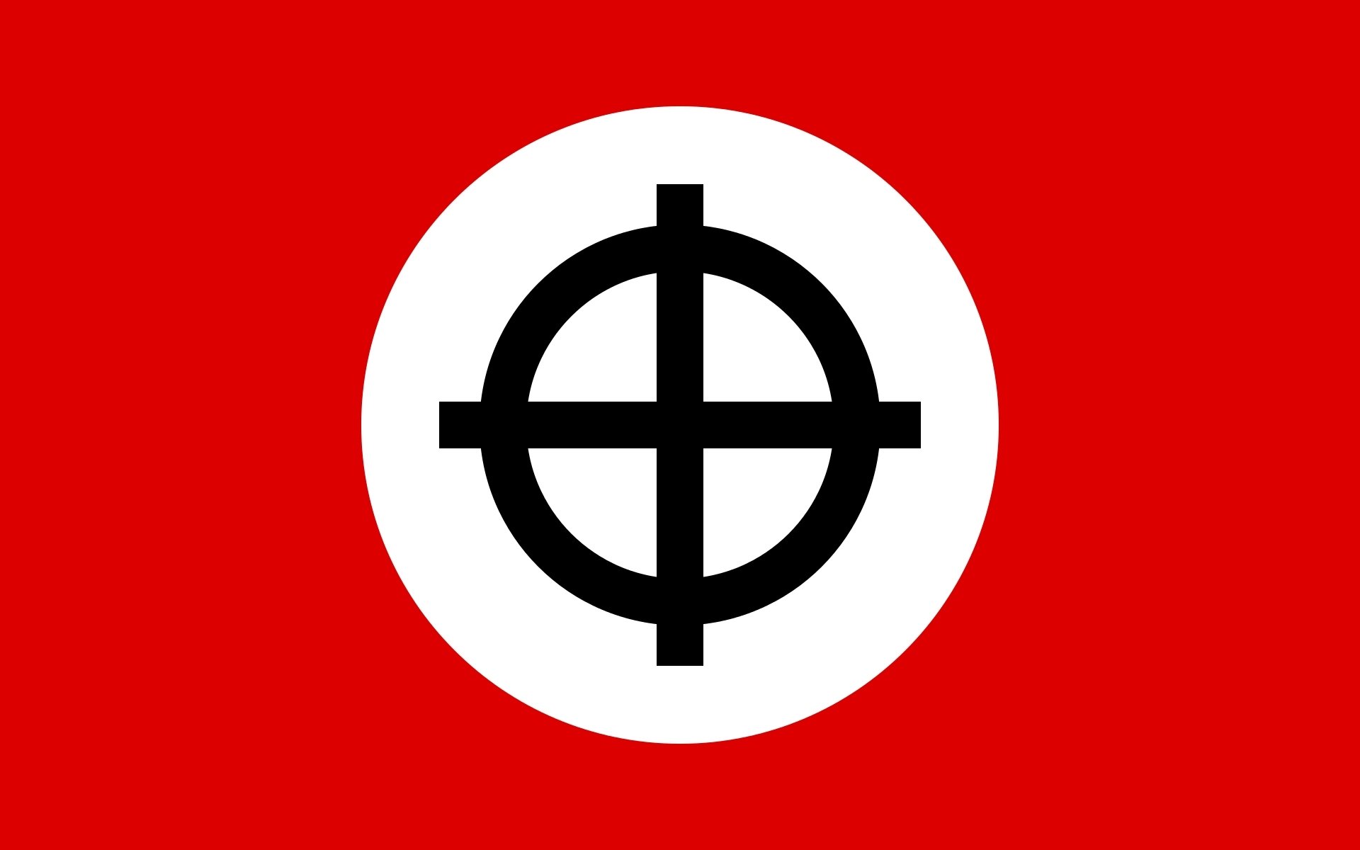 Red Celtic Cross Flag - HD Wallpaper 