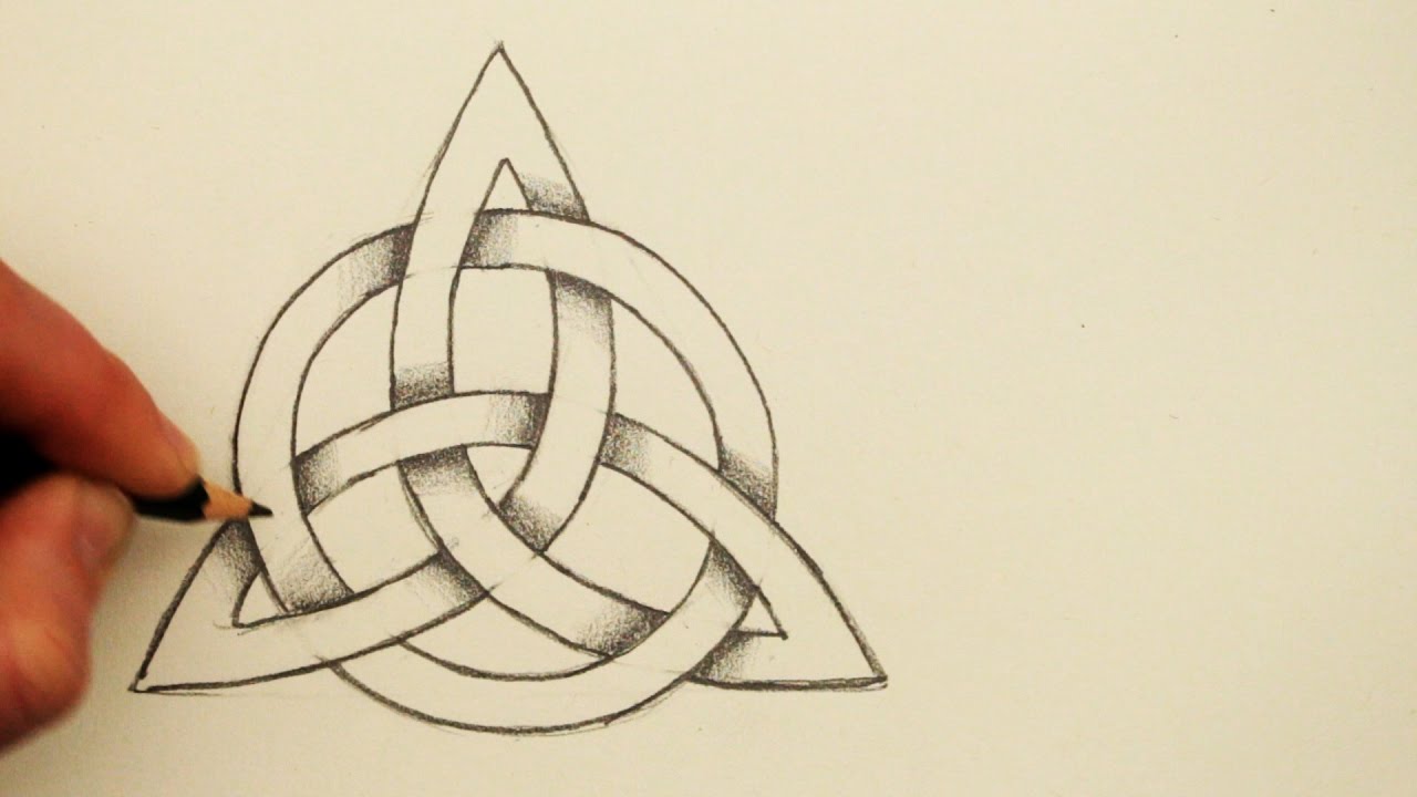 Celtic Knot Drawing - HD Wallpaper 