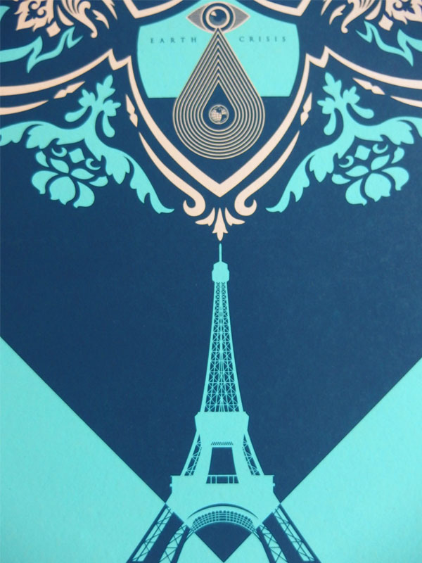Shepard Fairey Delicate Balance Blue Part1 Detail2 - Print Delicate Balance Obey - HD Wallpaper 