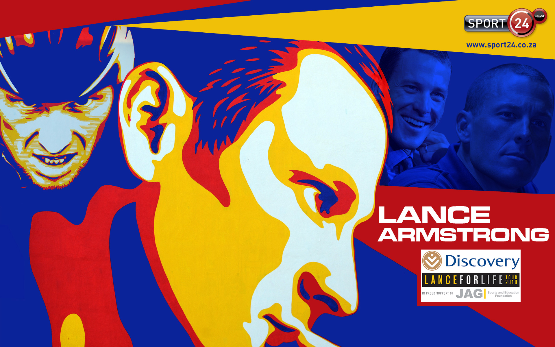 Shepard Fairey Lance Armstrong - HD Wallpaper 