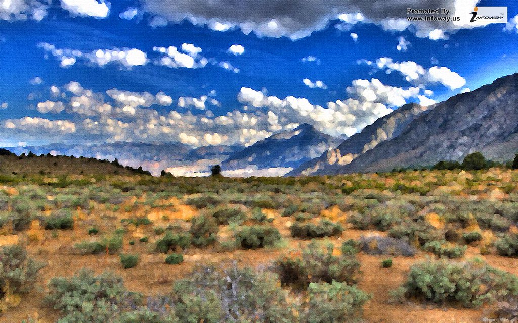 Beautiful Natural Scenery Desktop Wallpapers Hd Free - Mammoth Lakes - HD Wallpaper 