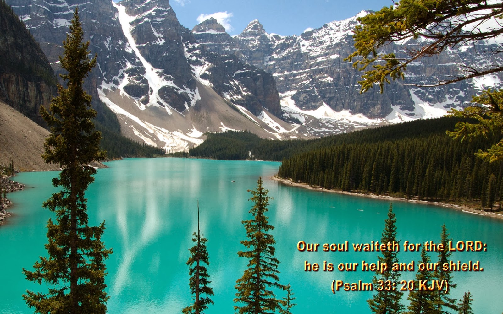 Scenic Beauty Wallpapers Free Download - Moraine Lake - HD Wallpaper 