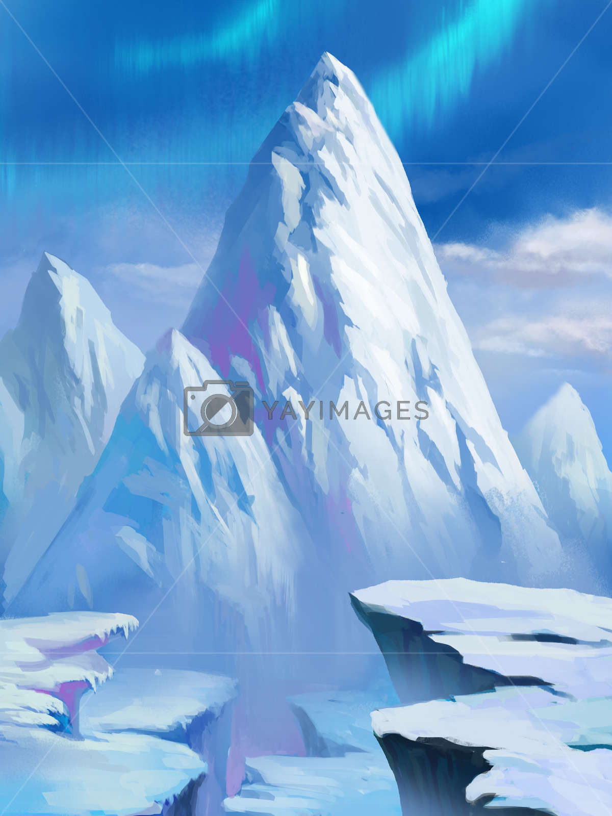 Snow Mountain In The North Pole North Pole Snow Mountain 1200x1600