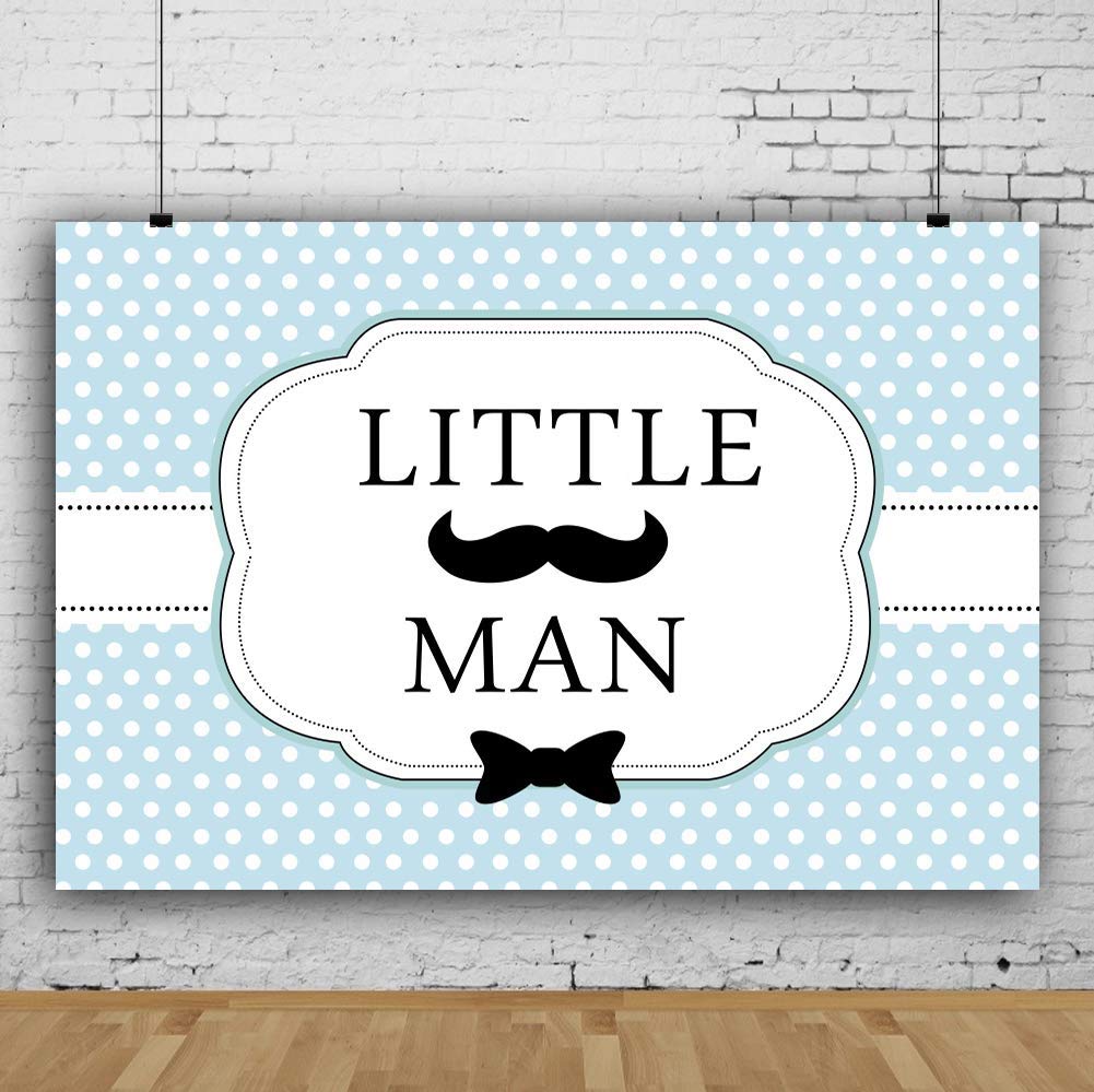 Little Man Baby Shower - HD Wallpaper 