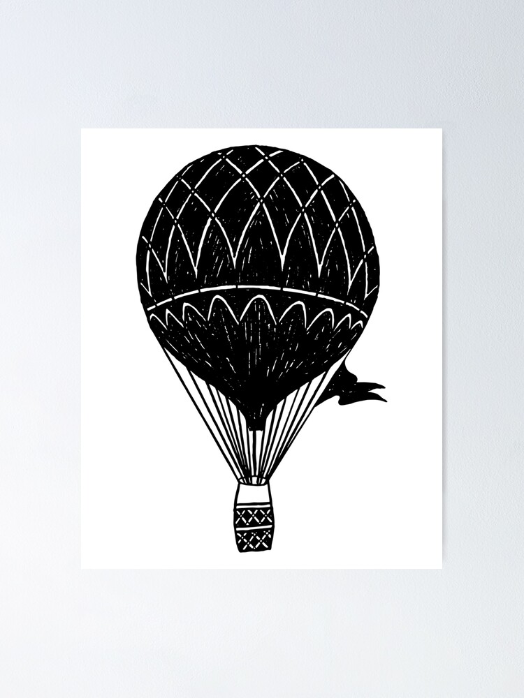 Vintage Hot Air Balloon Ikon - HD Wallpaper 