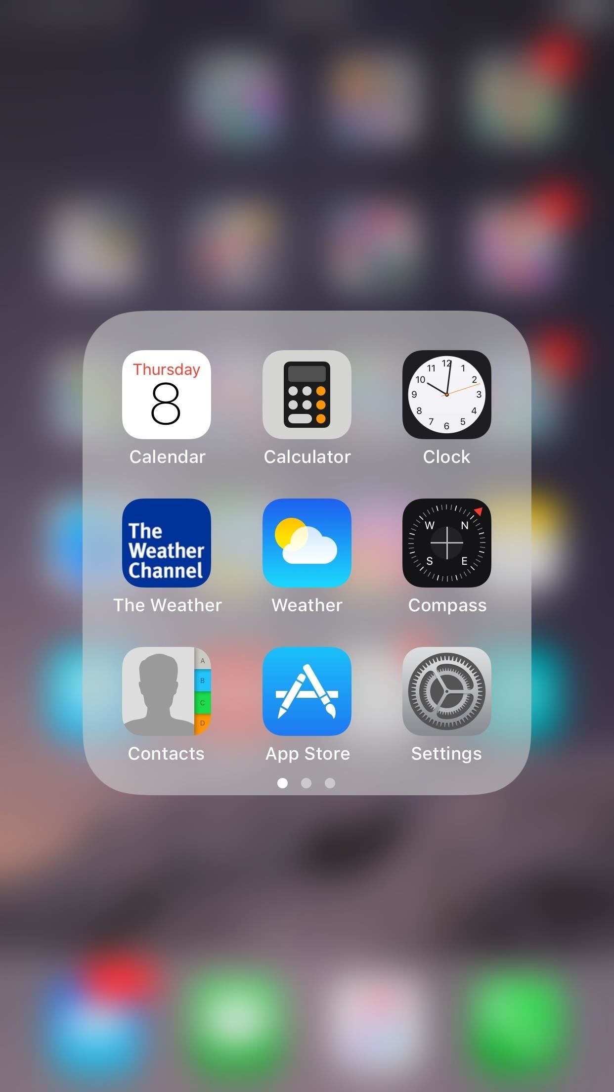 A New Home Screen Icon And The App Itself Is Now Based - Screen Shot Ios 11 - HD Wallpaper 