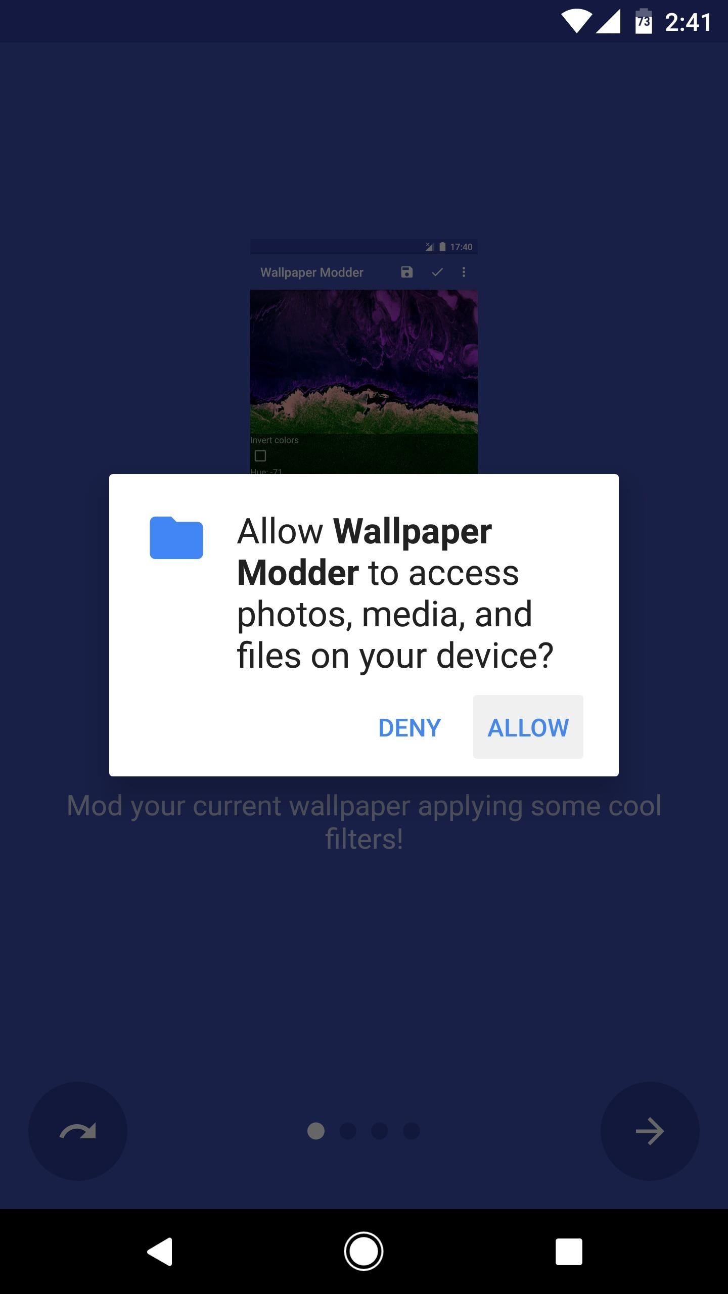 Permission Request So That Wallpaper Modder Can Access - Make You Look Cool - HD Wallpaper 