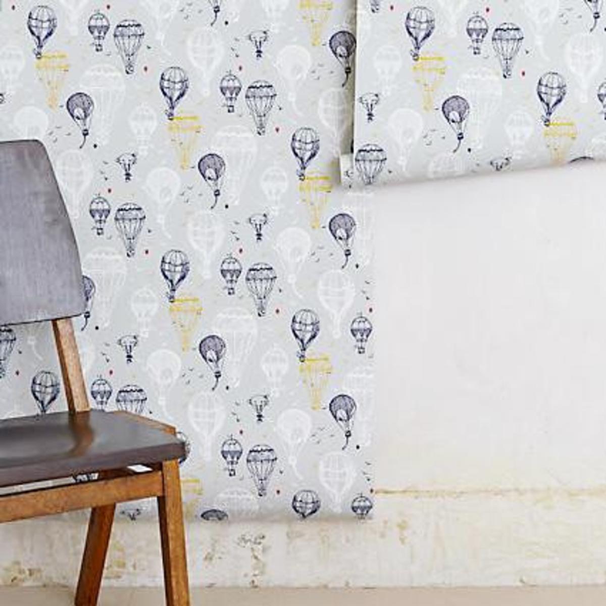 Porridge Hot Air Balloon Wallpaper - Patchwork - HD Wallpaper 