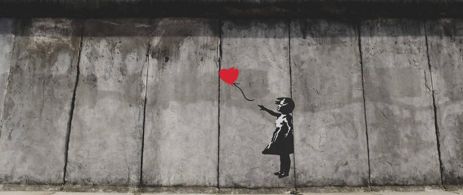 Banksy Balloon Girl 1806x762 Wallpaper Teahub Io