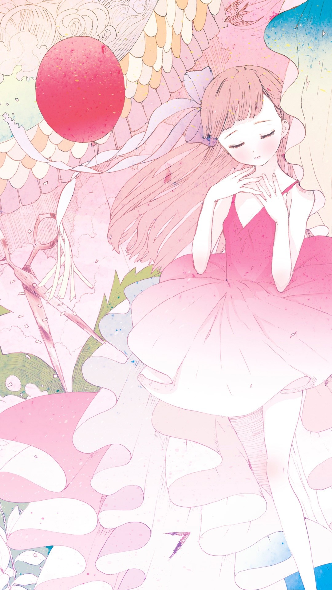 Girl Pink Iphone Wallpapers - Anime Girl Phone Screen - 1080x1920 Wallpaper Girl Pink Iphone Wallpapers - Anime Girl Phone Screen - 1080x1920 Wallpaper