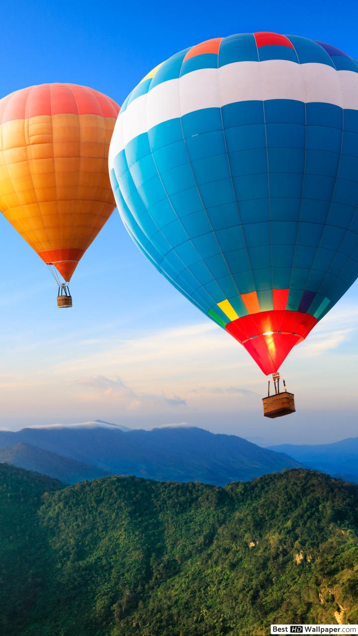Hydrogen In Hot Air Balloons - HD Wallpaper 