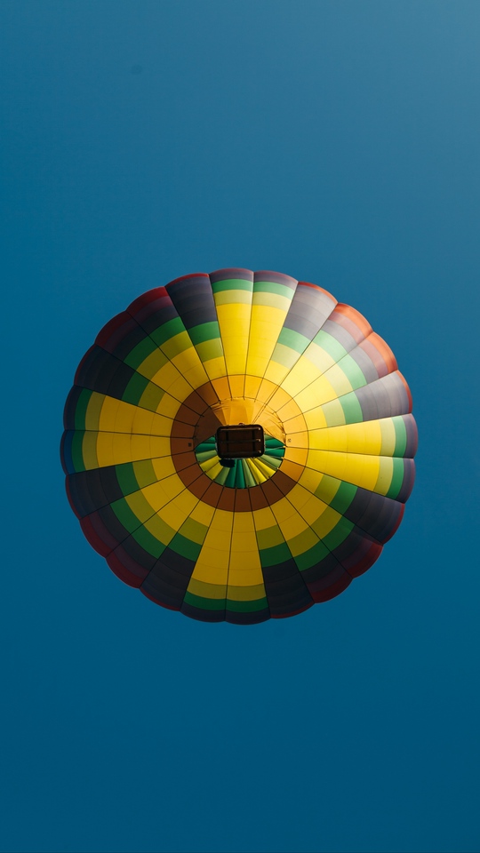 Wallpaper Air Balloon, Colorful, Sky, Flight, Height - خلفية ايفون اجمل خلفيات - HD Wallpaper 