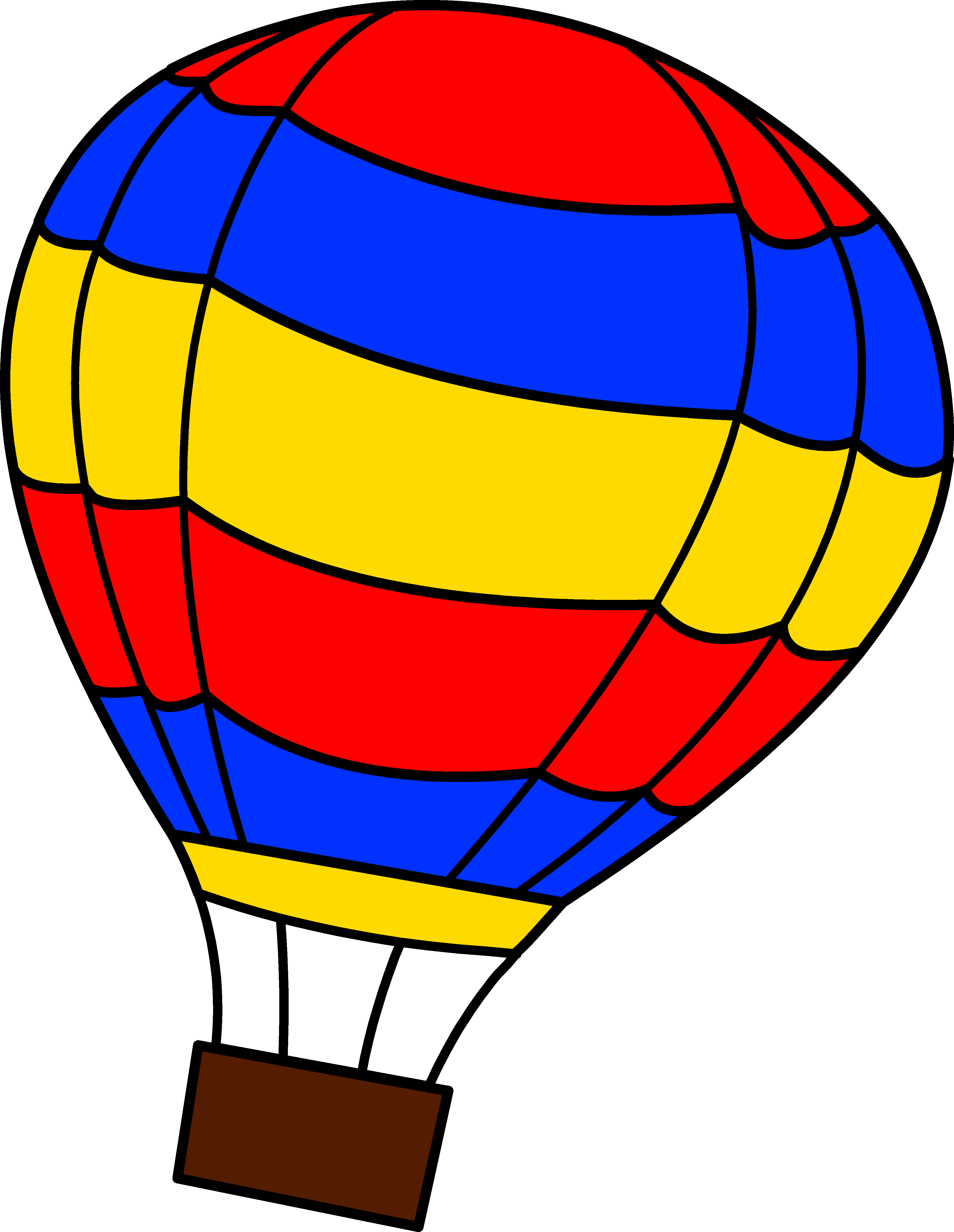Download Air Balloon High Resolution - Clipart Hot Air Balloon - HD Wallpaper 