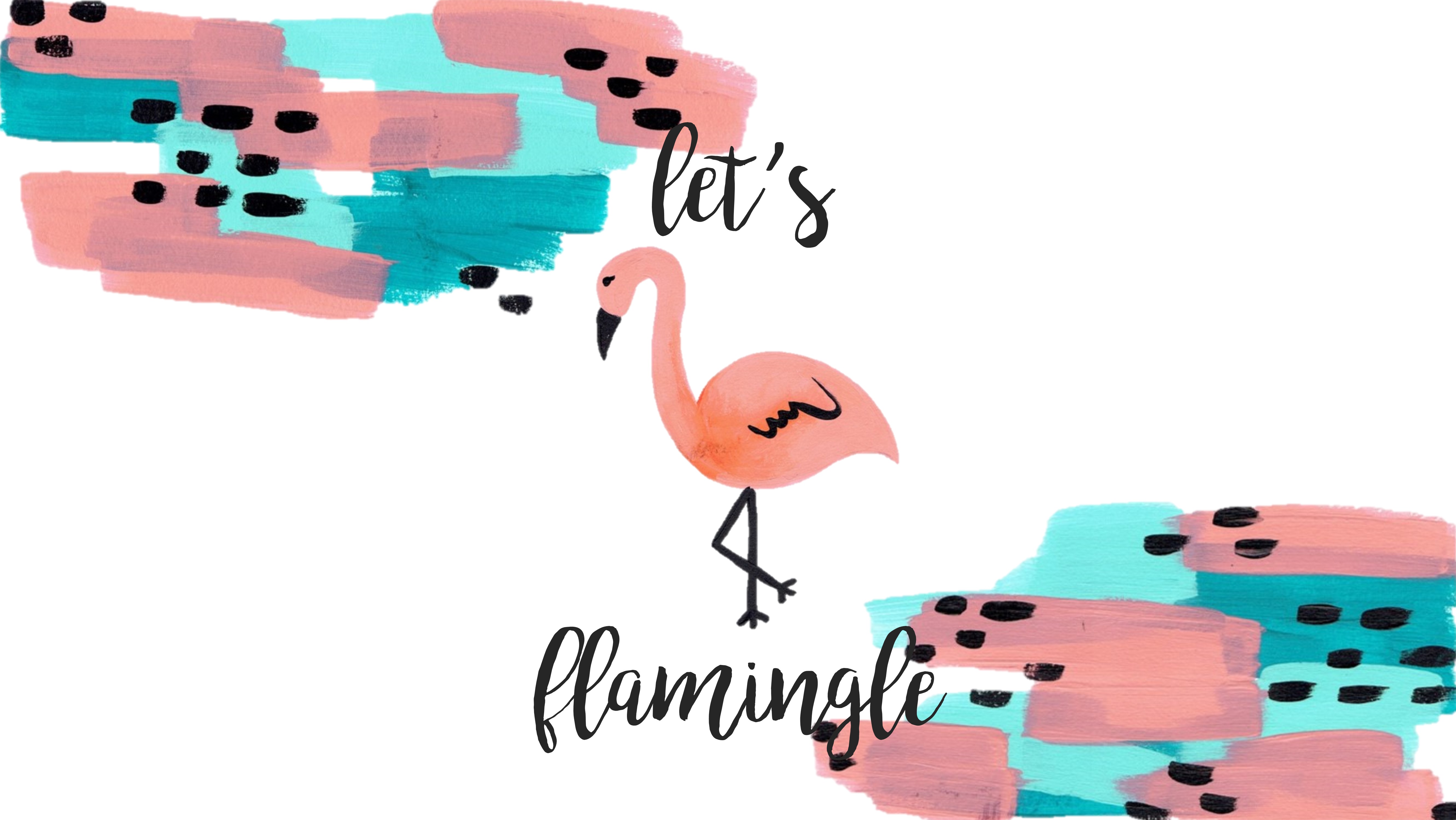 Flamingo Wallpaper For Computer - HD Wallpaper 