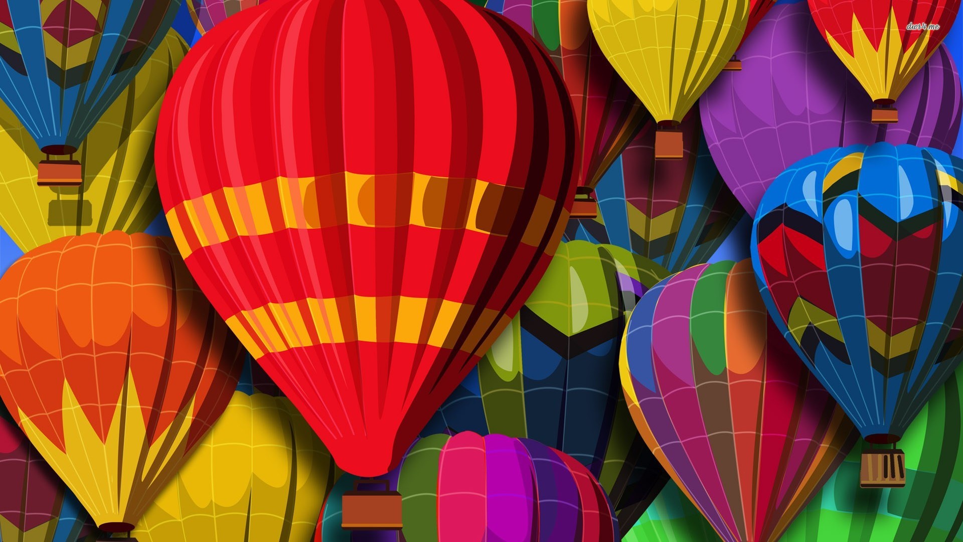 Hot Air Balloon - HD Wallpaper 