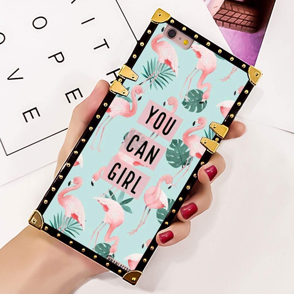 Iphone 7 Square Corner Case For Girls Amazon - HD Wallpaper 