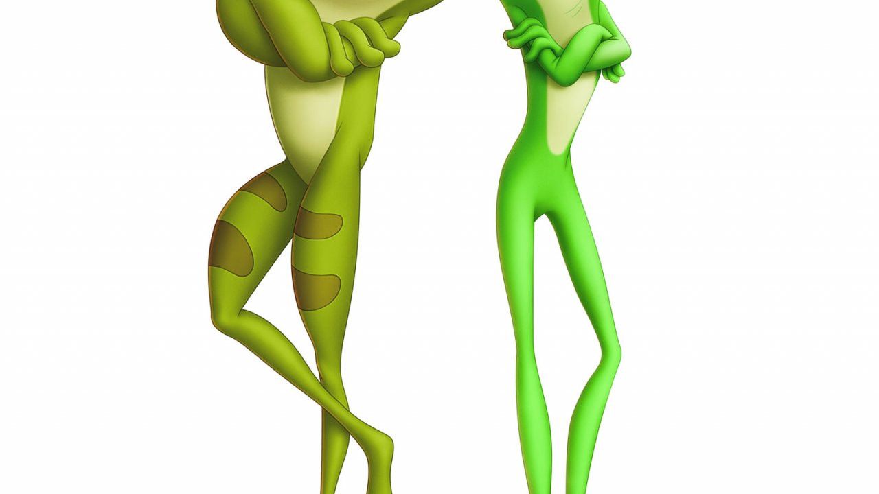 Frog Tiana And Naveen - HD Wallpaper 