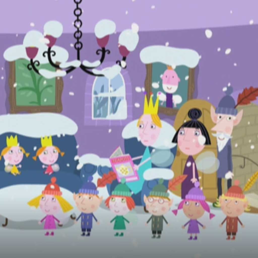 Ben And Holly's Little Kingdom Snow - HD Wallpaper 