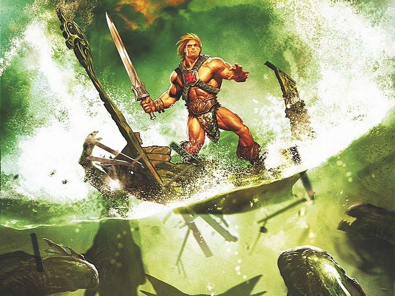 He Man Master Of Universe Dc Comics - HD Wallpaper 