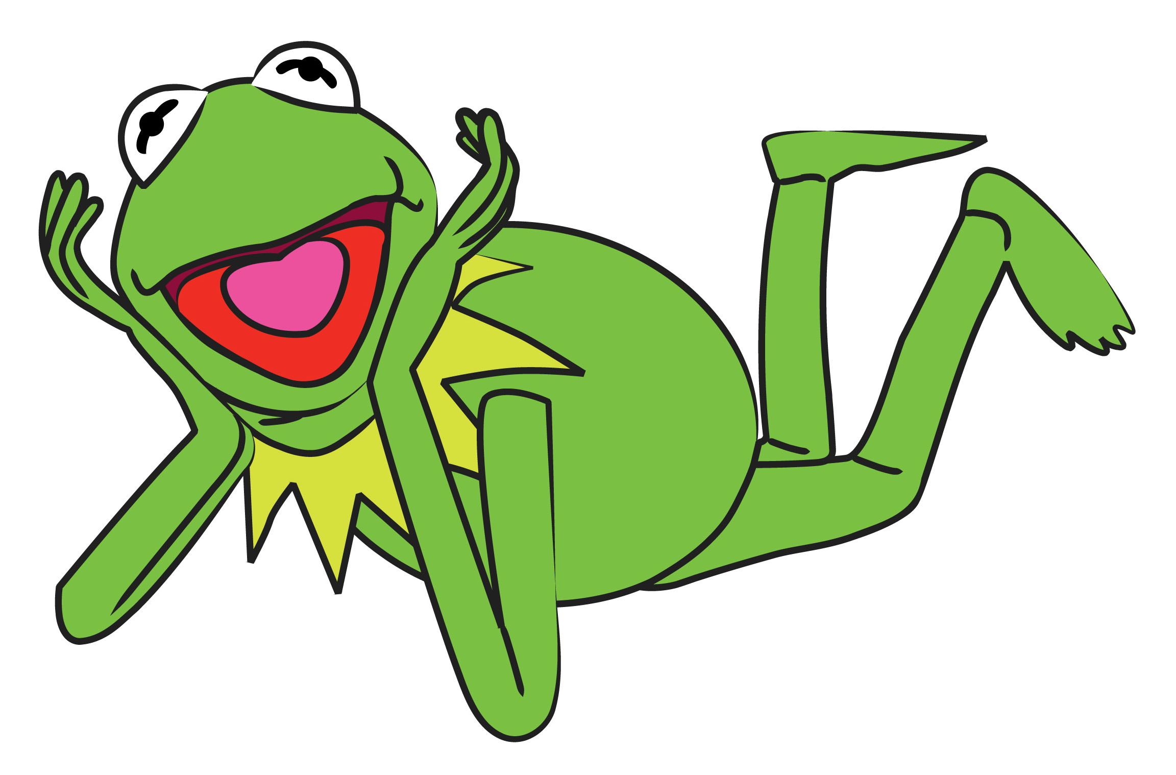 The Muppets Kermit The Frog Clip Art The Muppets Kermit - Kermit The Frog Drawing - HD Wallpaper 