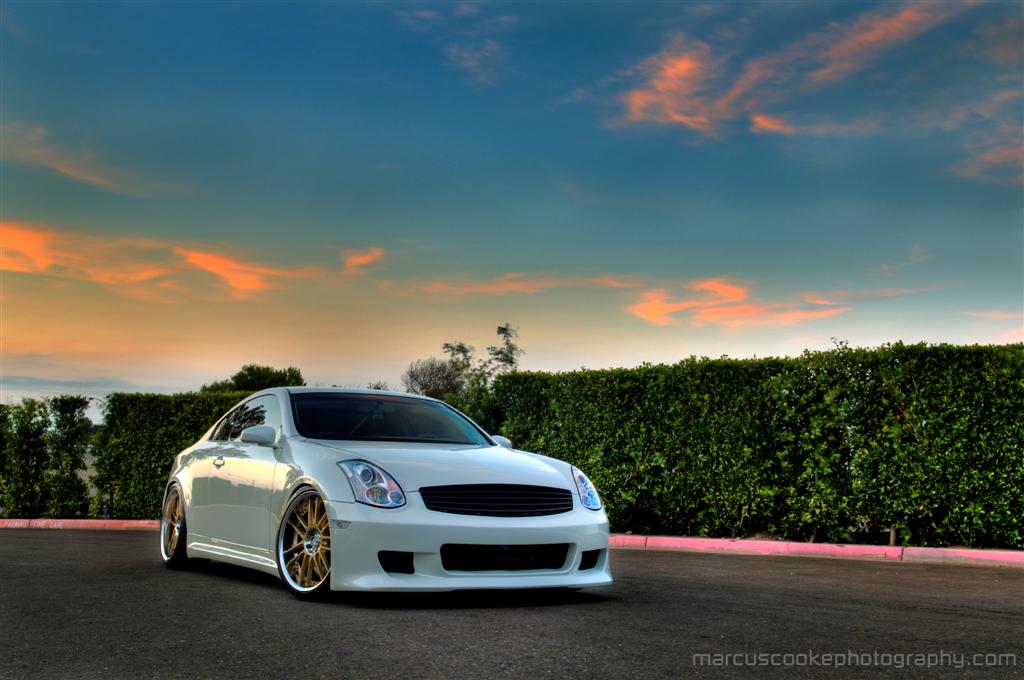 Infiniti G35 Wallpaper White - HD Wallpaper 