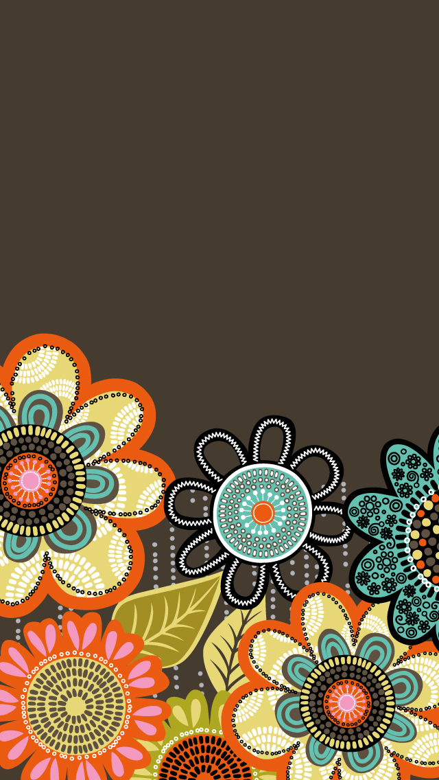 Dress Your Tech Flower Shower Mobile Vera Bradley Wallpaper - Iphone Wallpaper Vera Bradley - HD Wallpaper 
