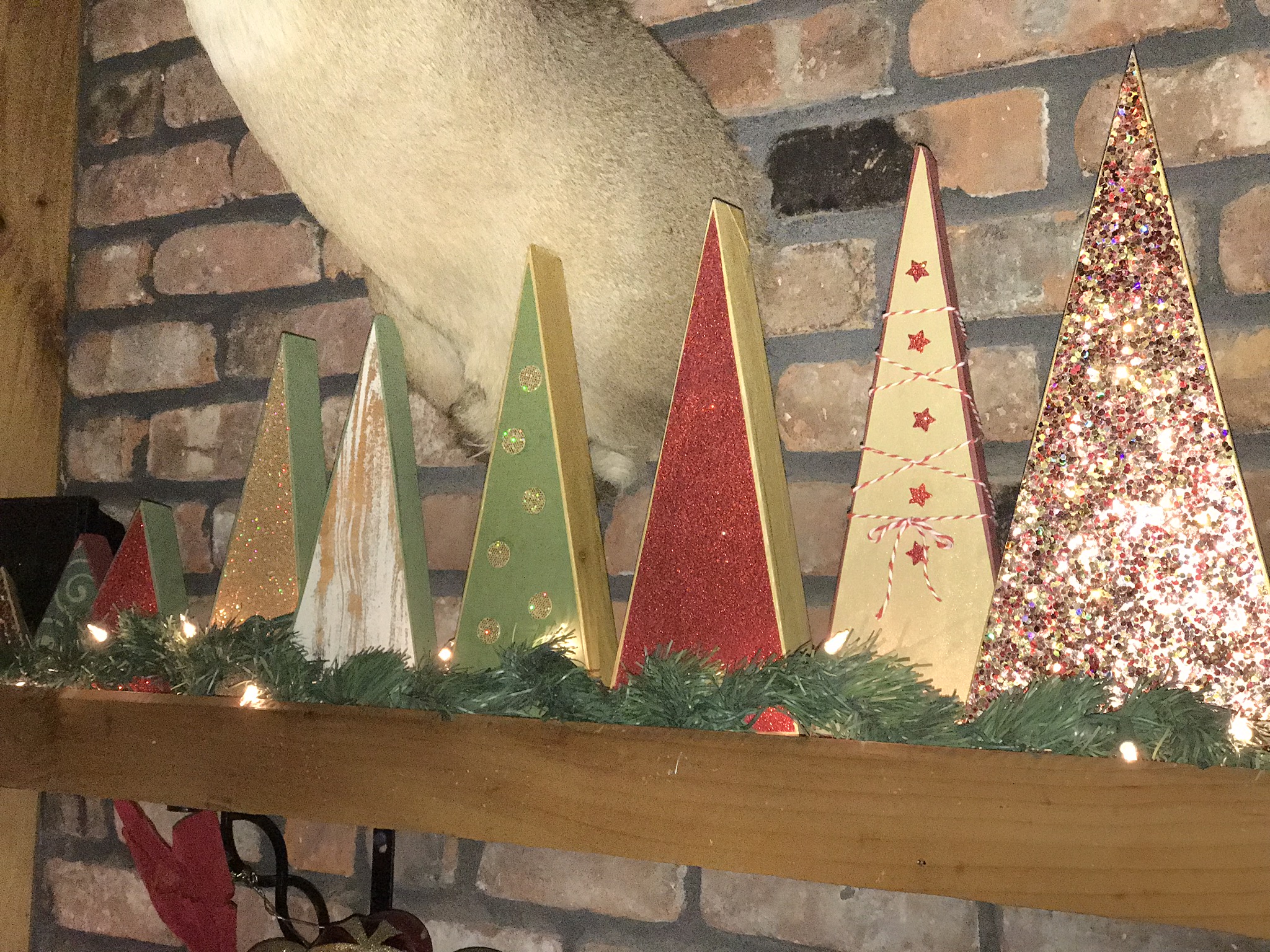 Wood Christmas Tree Rustic - HD Wallpaper 
