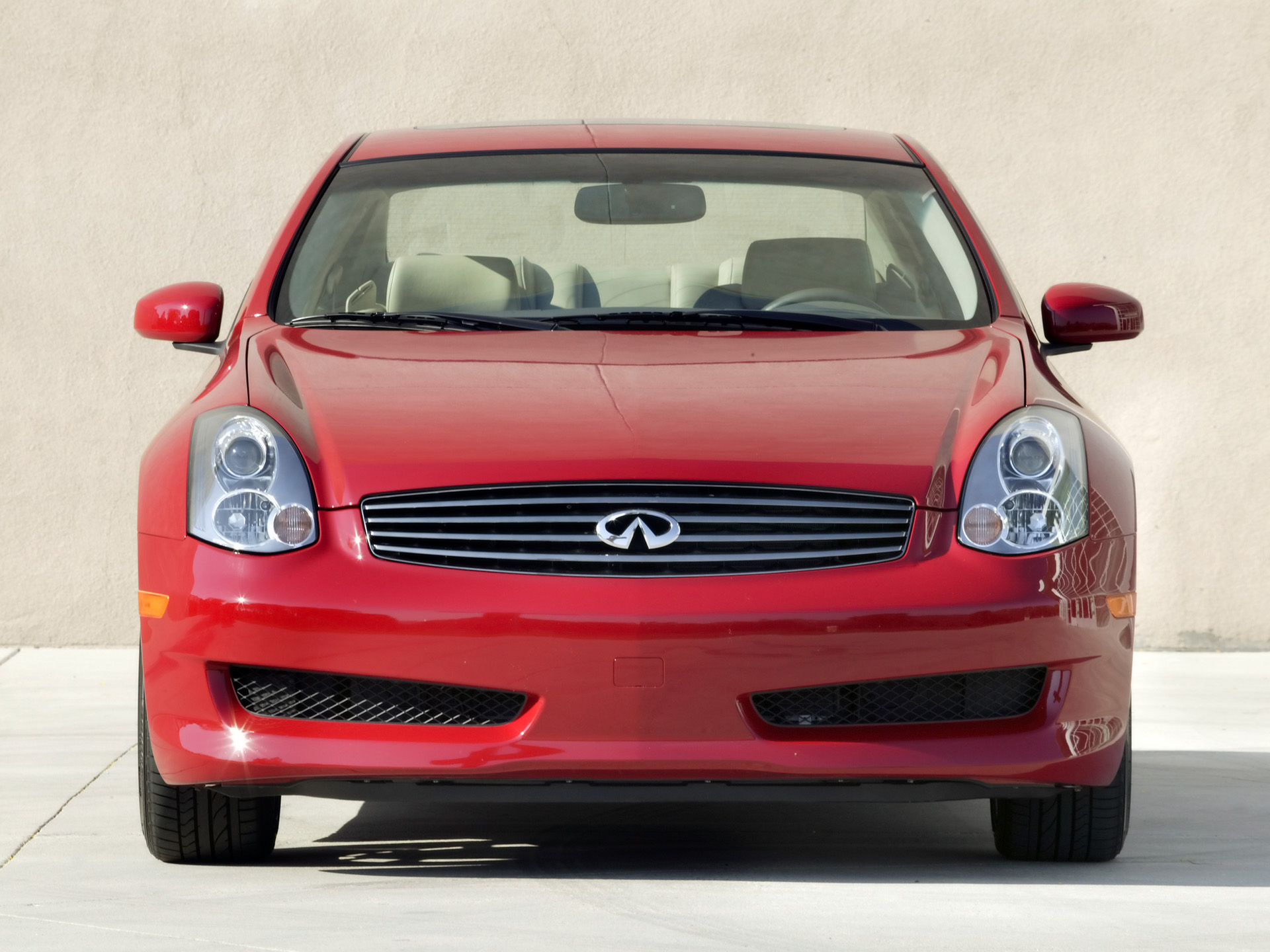 2006 Infiniti G35 Coupe Front - HD Wallpaper 