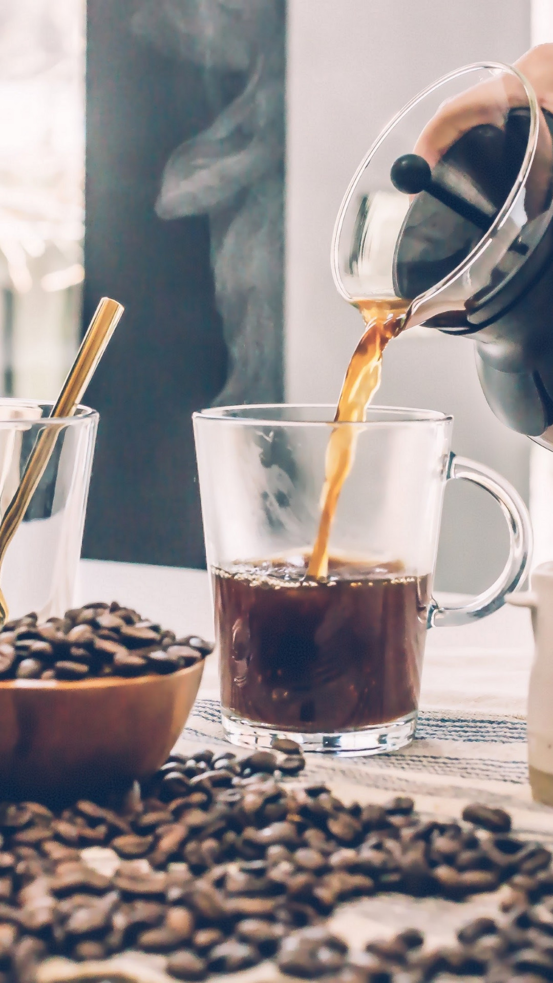 Hot Coffee Wallpaper - Coffee - HD Wallpaper 