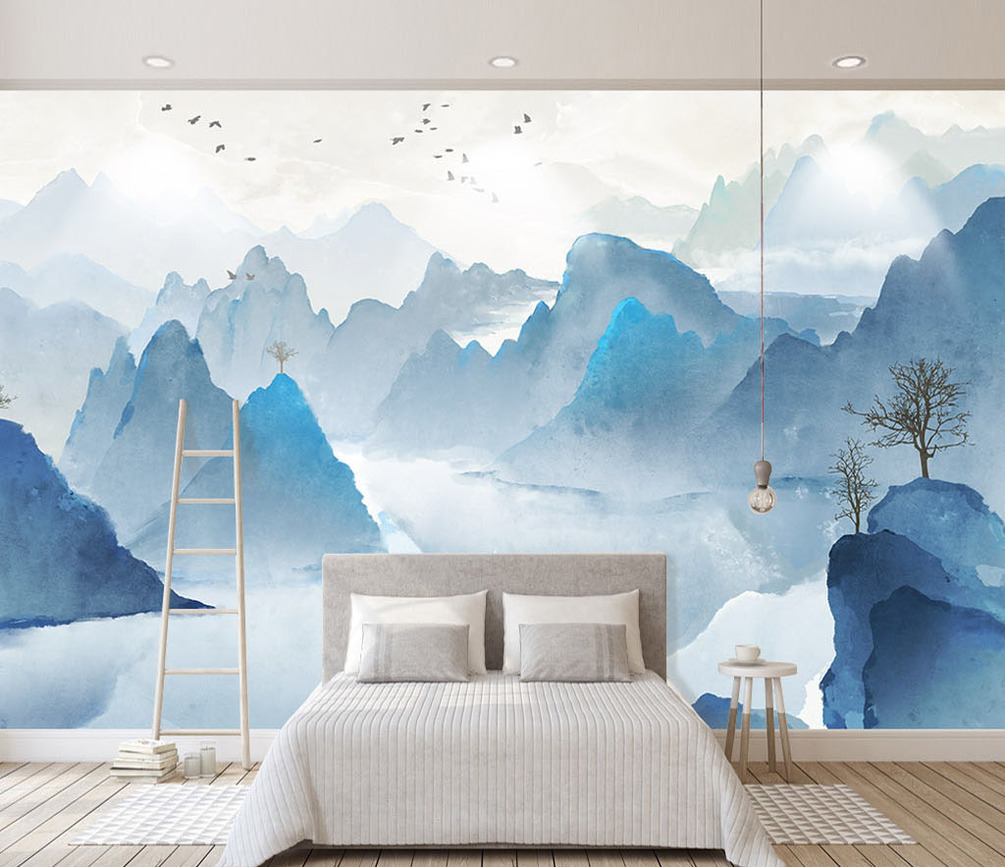 Wall Mural Natural Landscape, Wallpaper And Wall - Фотообои Для Комнаты Девушки - HD Wallpaper 