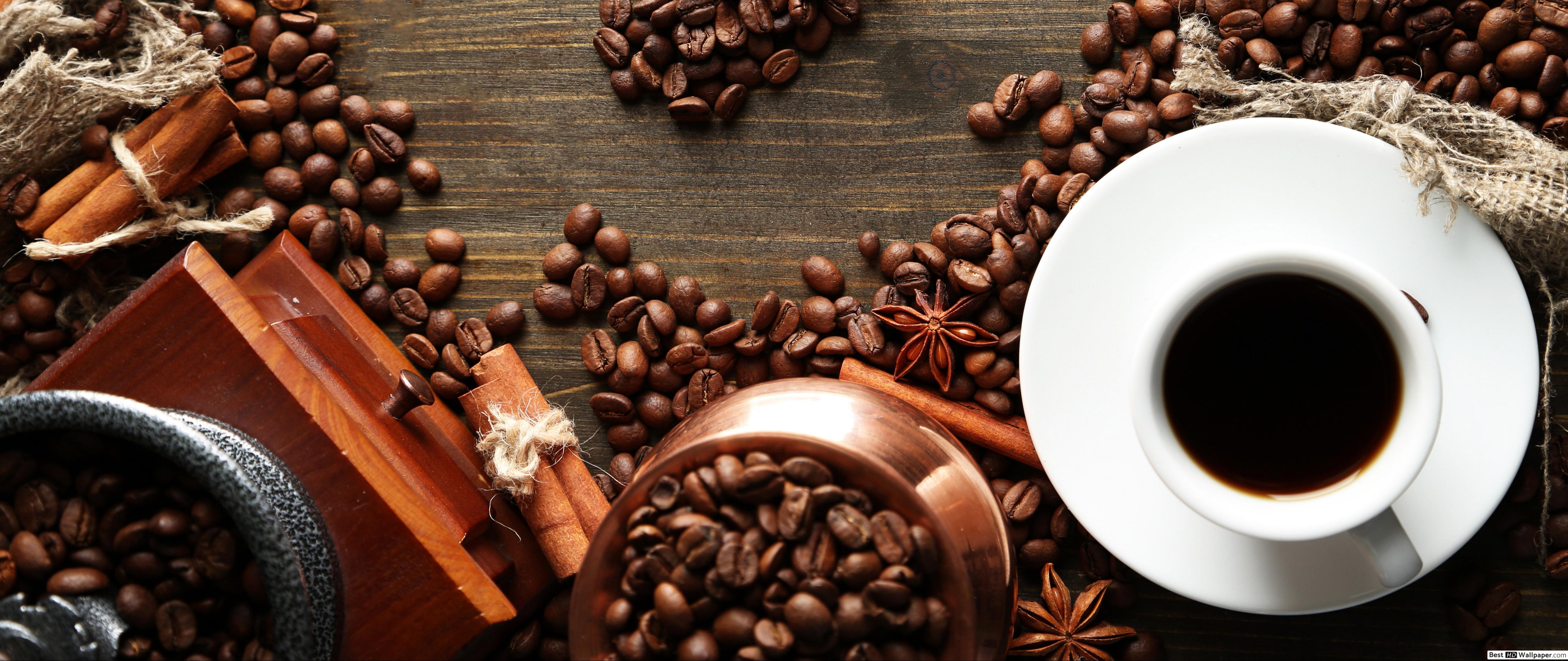 Hd 3440 X 1440 Wallpaper Coffee - HD Wallpaper 