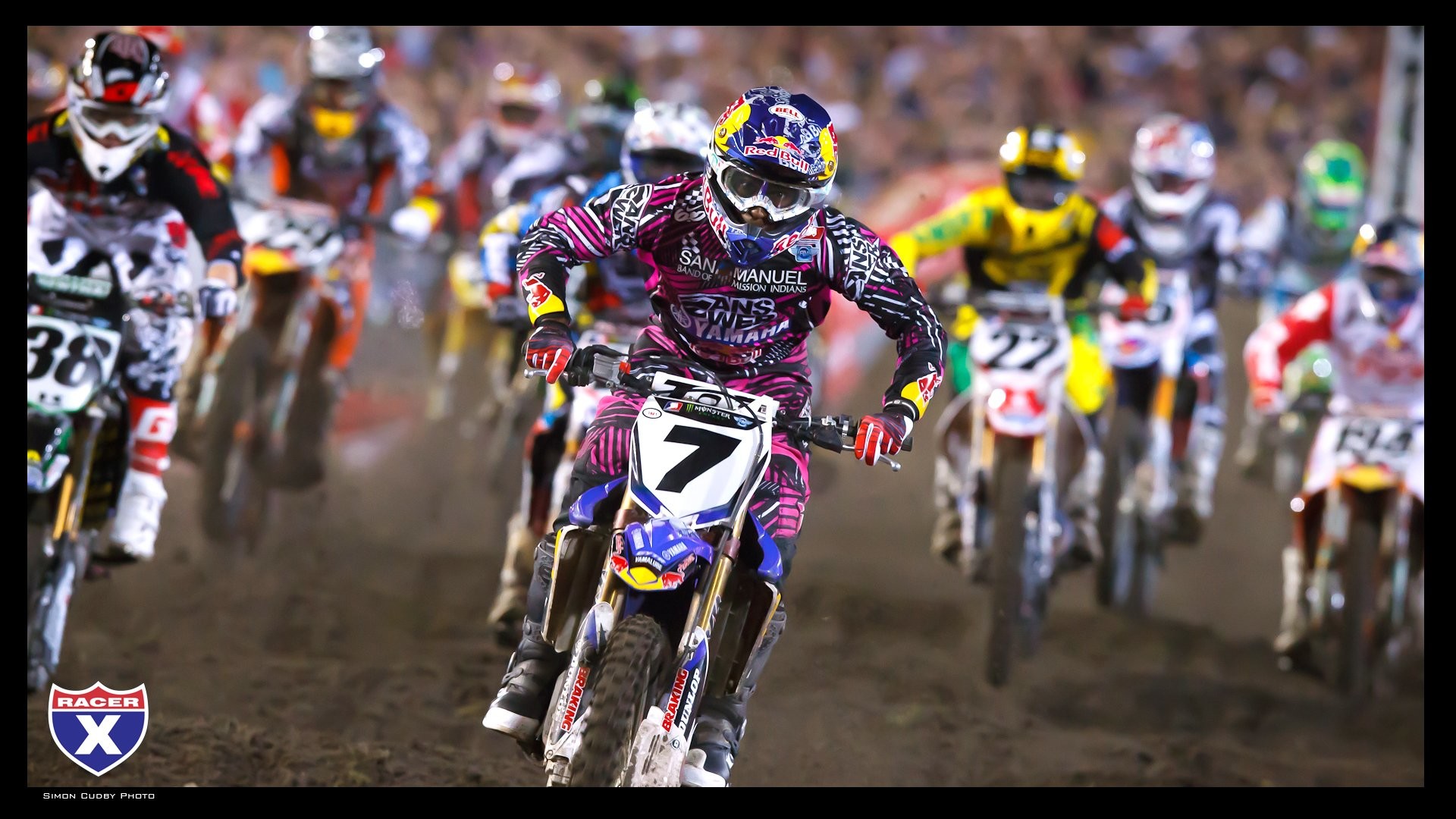 Wallpapers Supercross Desktop Girls Pin Up Dianna Transworld - Supercross Wallpaper James Stewart - HD Wallpaper 