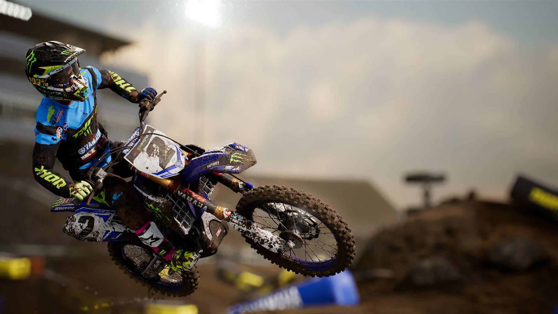 Monster Energy Supercross Wallpaper - Monster Energy Supercross The Videogame - HD Wallpaper 