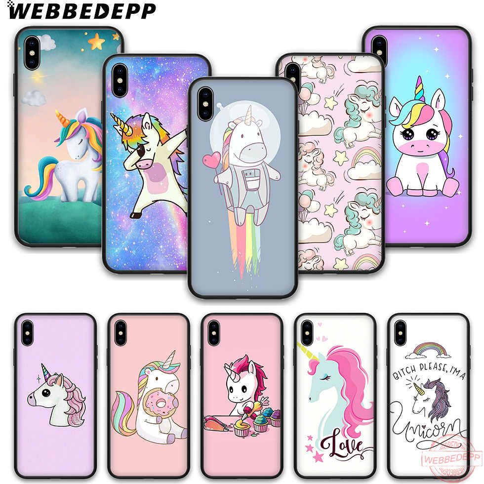 Webbedepp Unicorn Wallpaper Soft Silicone Phone Case - Unicorn Wallpaper For Samsung Galaxy A50 - HD Wallpaper 