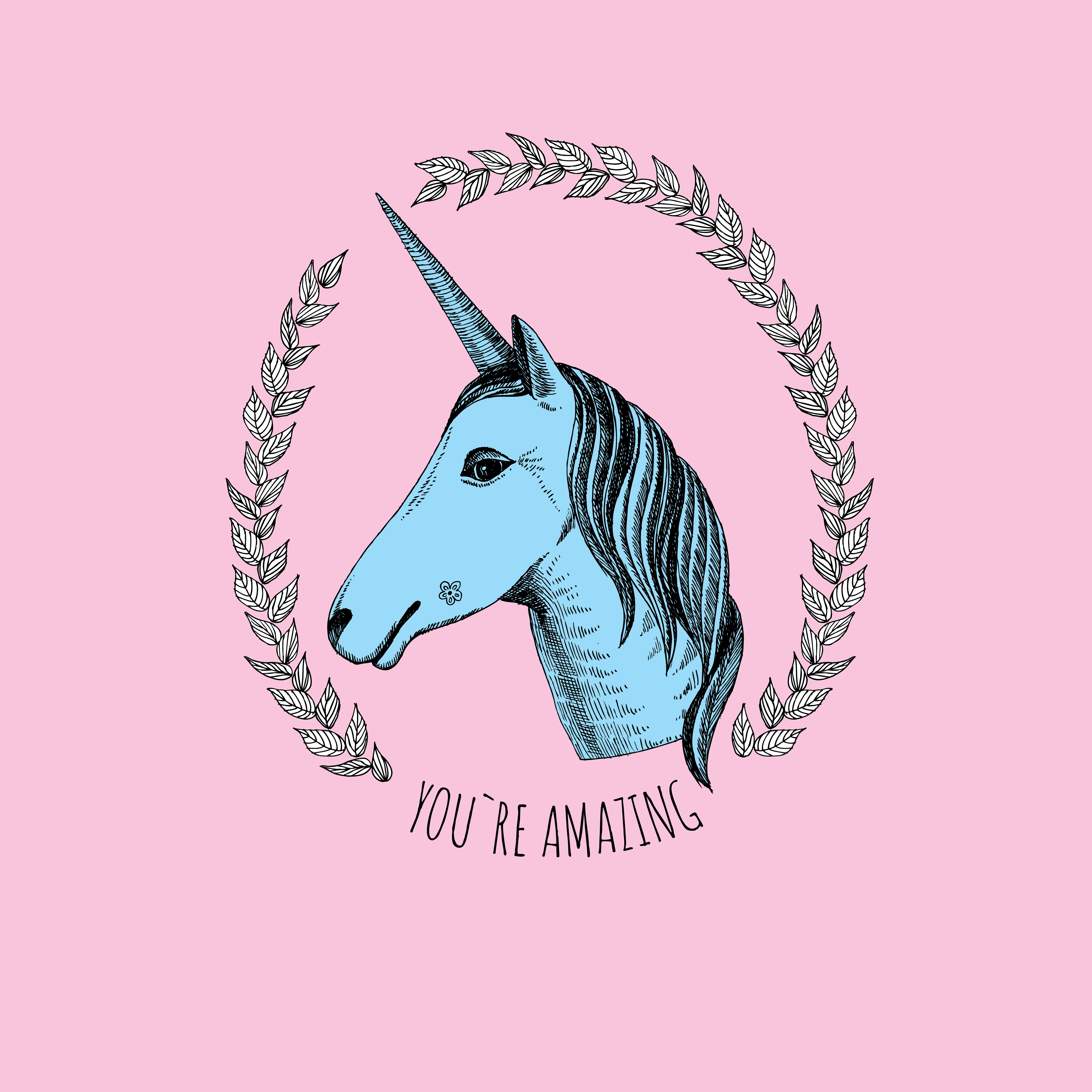 You Are An Amazing Unicorn - HD Wallpaper 