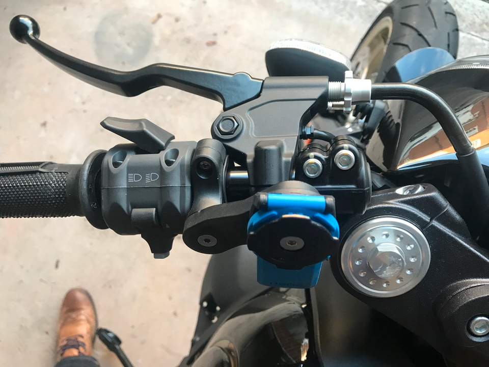 ducati scrambler phone mount