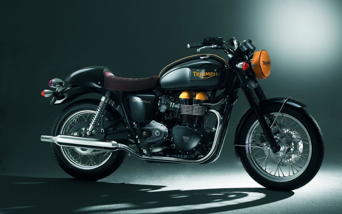 Cafe Racer Wallpaper - Triumph Motorcycle - HD Wallpaper 