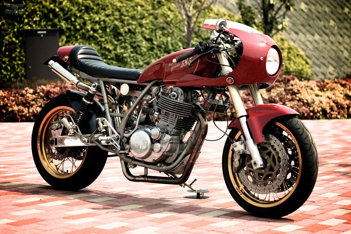 Yamaha Cafe Racer Wide Wallpaper Wallpaper - Neo Classic Cafe Motor - HD Wallpaper 