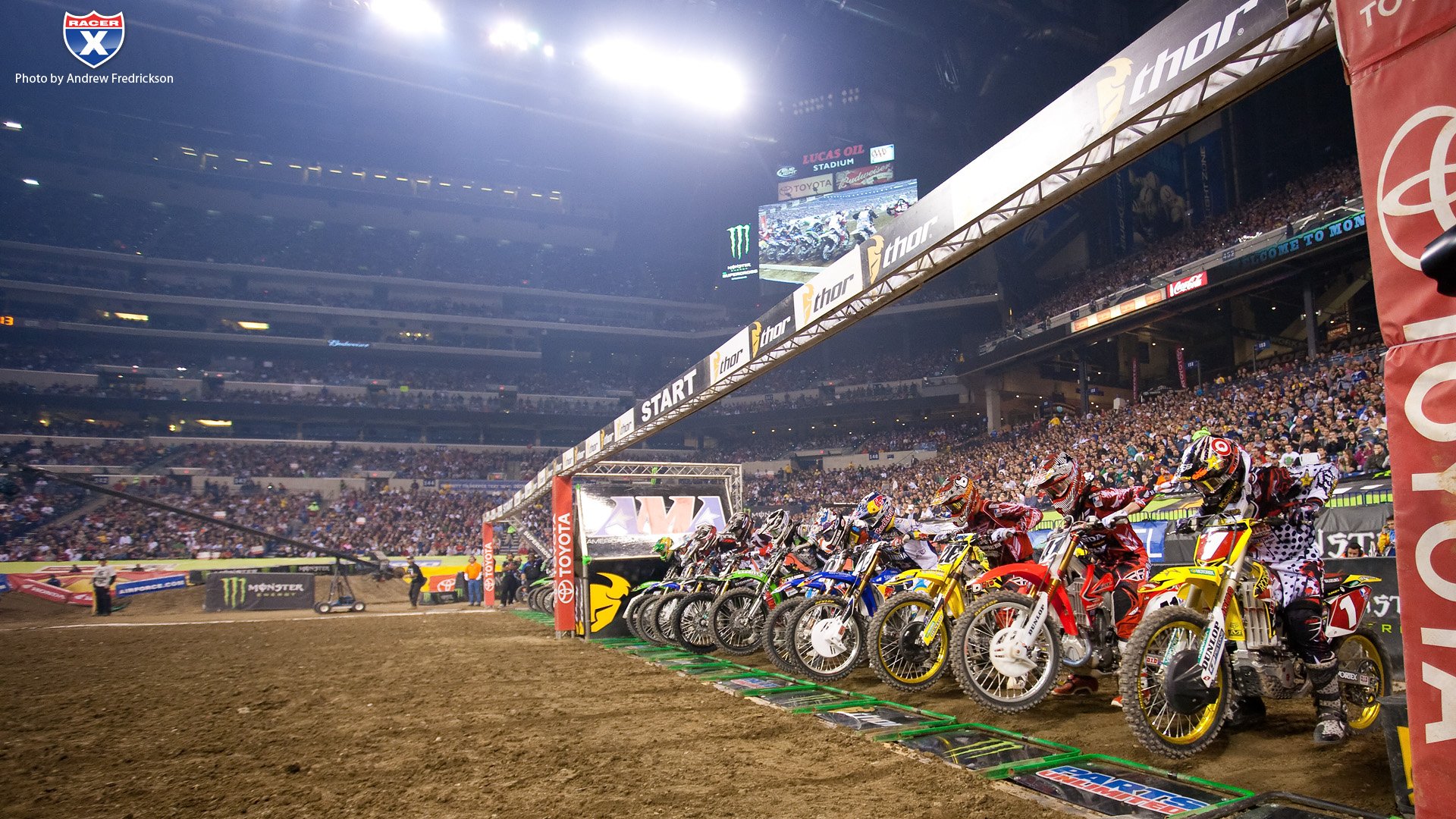 2016 Supercross Wallpaper - Supercross Desktop - HD Wallpaper 