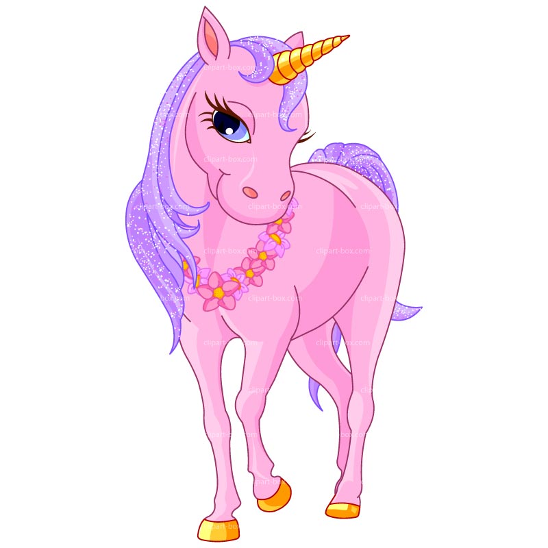 Unicorn Clipart Free Clip Art Images Clipartandscrap - Pink And Purple Unicorn - HD Wallpaper 