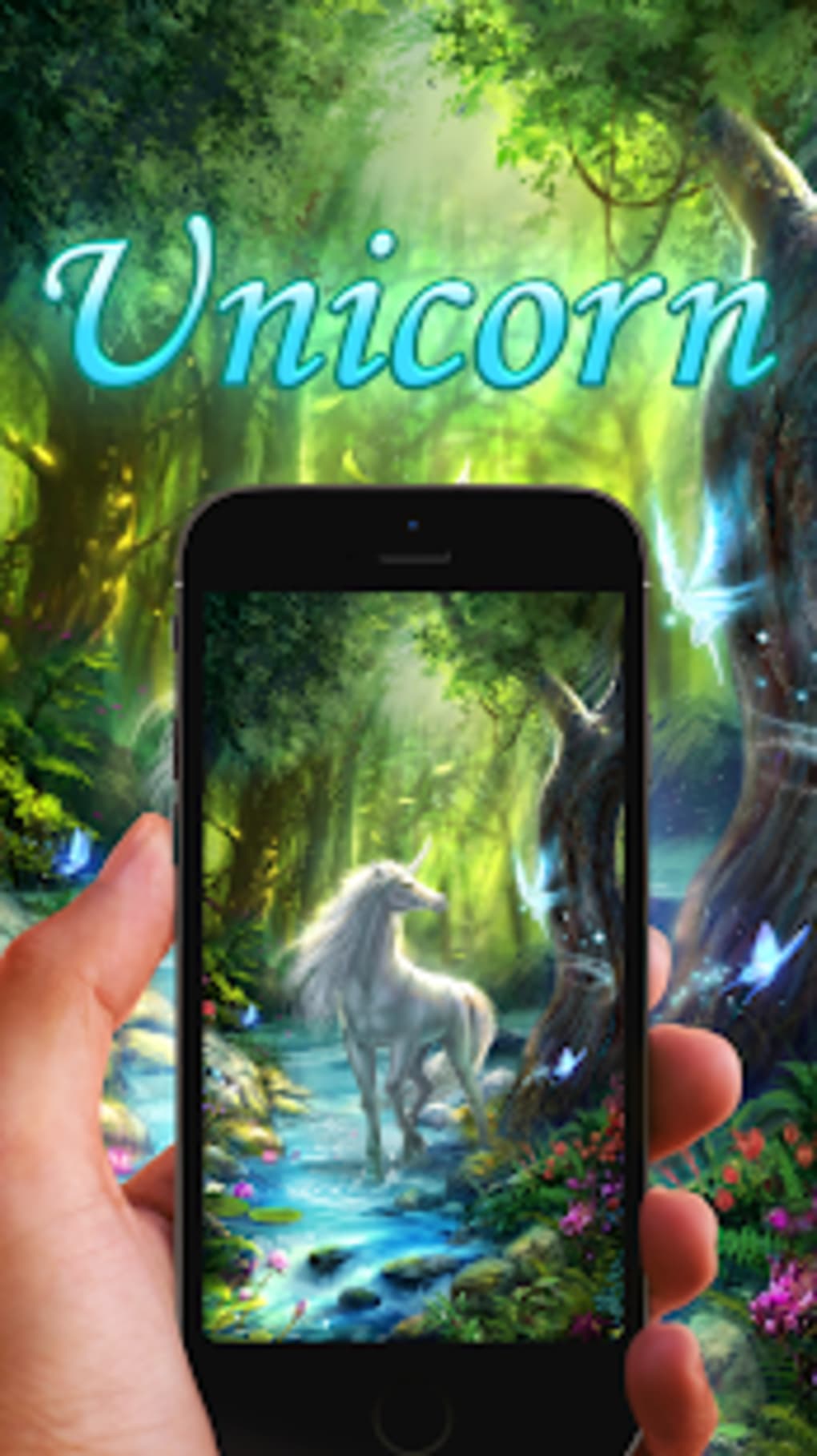 Forest Unicorn - HD Wallpaper 