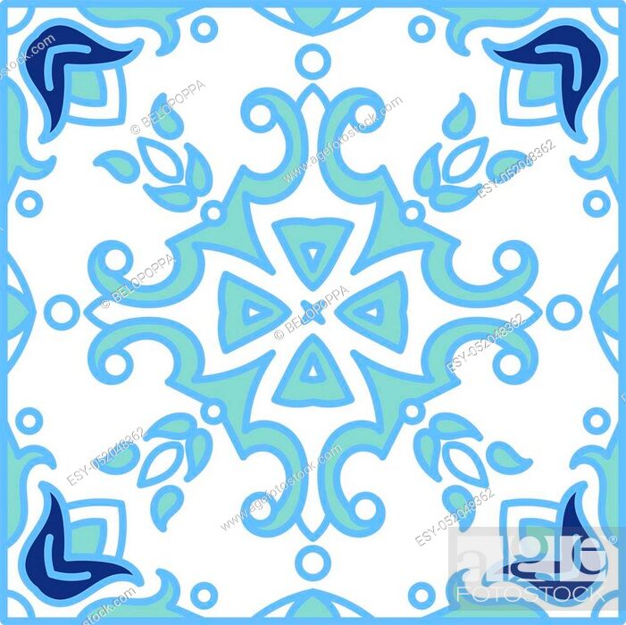Portuguese Azulejo Tiles - Blue Texture For Pillow Seamless - HD Wallpaper 