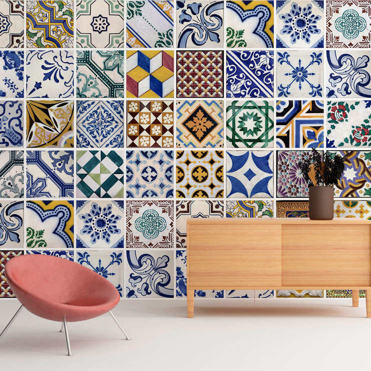 Spanish Tile Quilt - HD Wallpaper 
