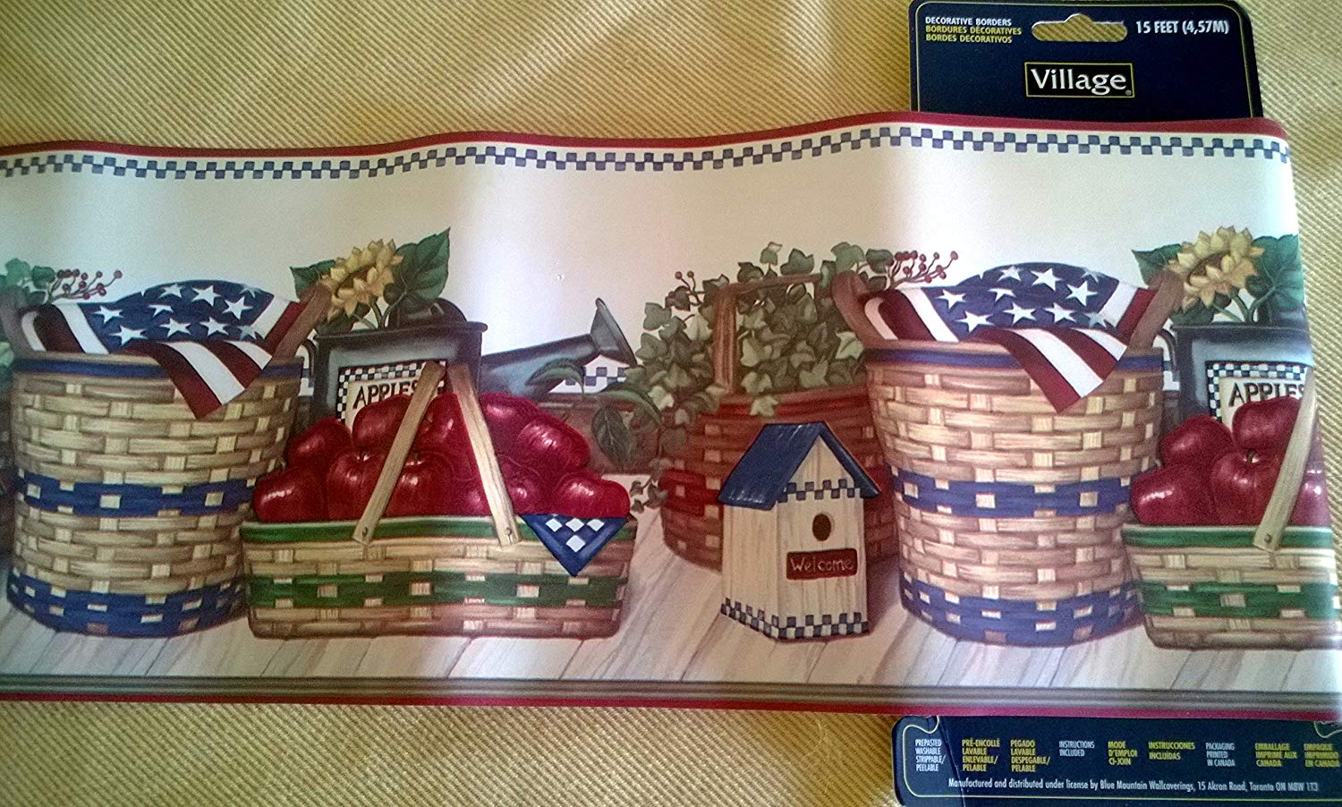 American Flag Wallpaper Border Usa Patriotic Americana - Flag Of The United States - HD Wallpaper 