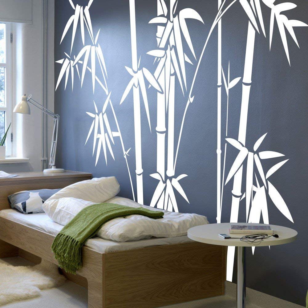 Wall Stencil Designs Bamboo - HD Wallpaper 