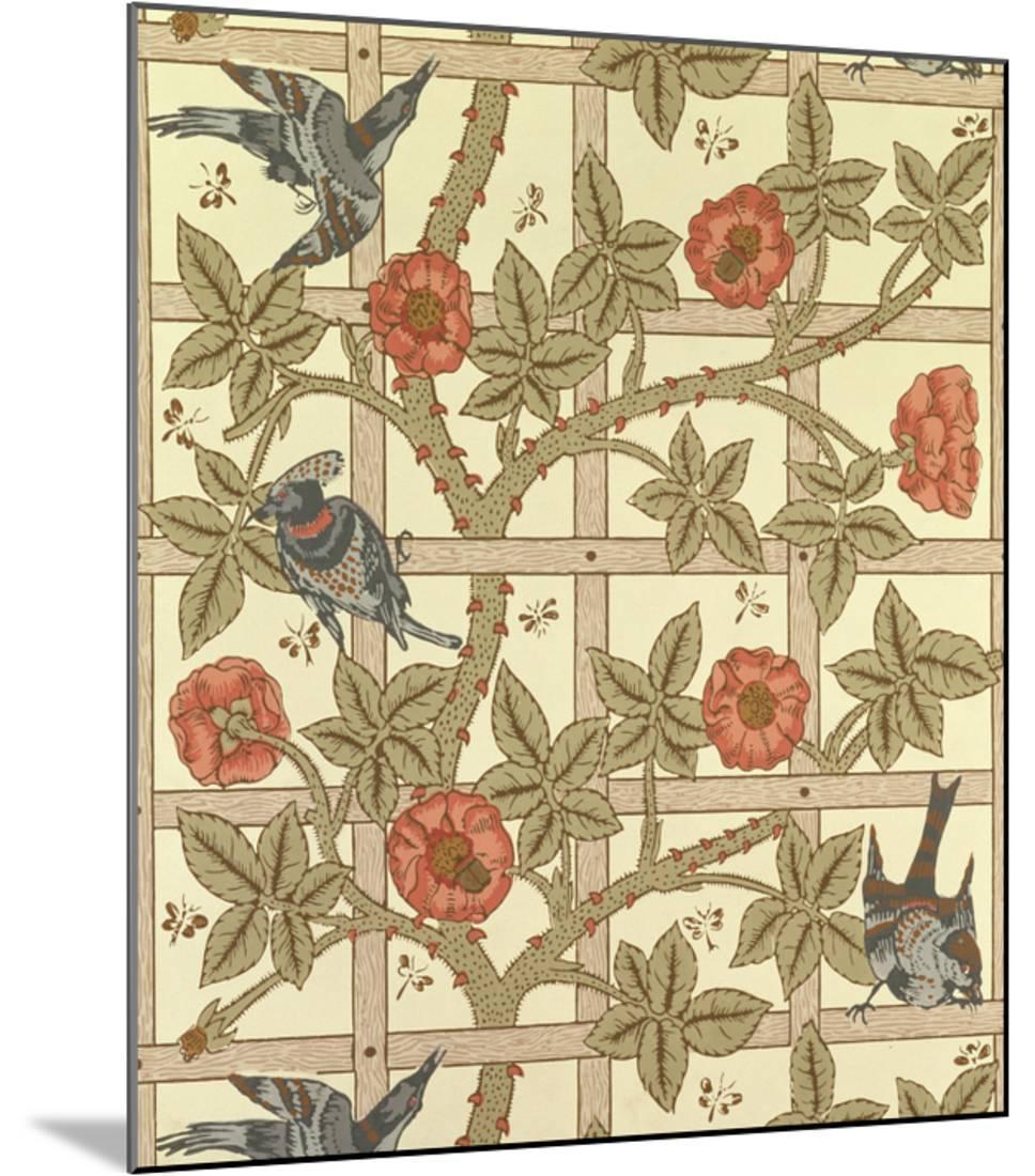 William Morris Trellis - HD Wallpaper 