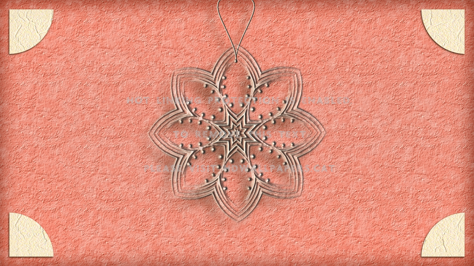 Gold Flake Pink Frame Abstract 3d And Cg - Motif - HD Wallpaper 